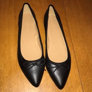 Banana Republic Pointed Toe Leather Flats
